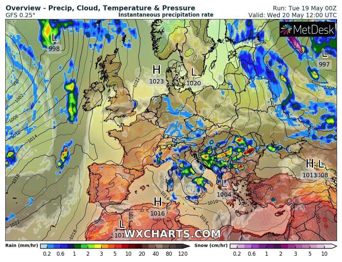 Погода 20 мая: появился прогноз на похолодание в Украине
