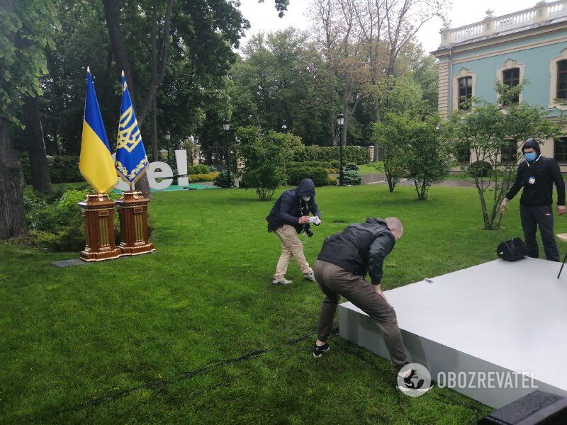 Триває підготовка до виступу Зеленського