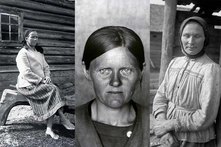 Как выглядели 35-летние женщины 100 лет назад