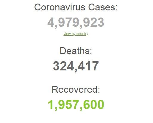 В Китай вернулся COVID-19: статистика по коронавирусу на 19 мая. Постоянно обновляется