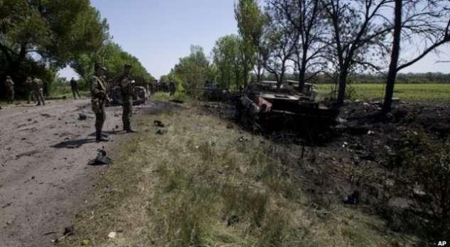 У результаті нападу банди Безлера на блокпост 51 ОМБр 22 травня 2014 загинуло 17 військовослужбовців