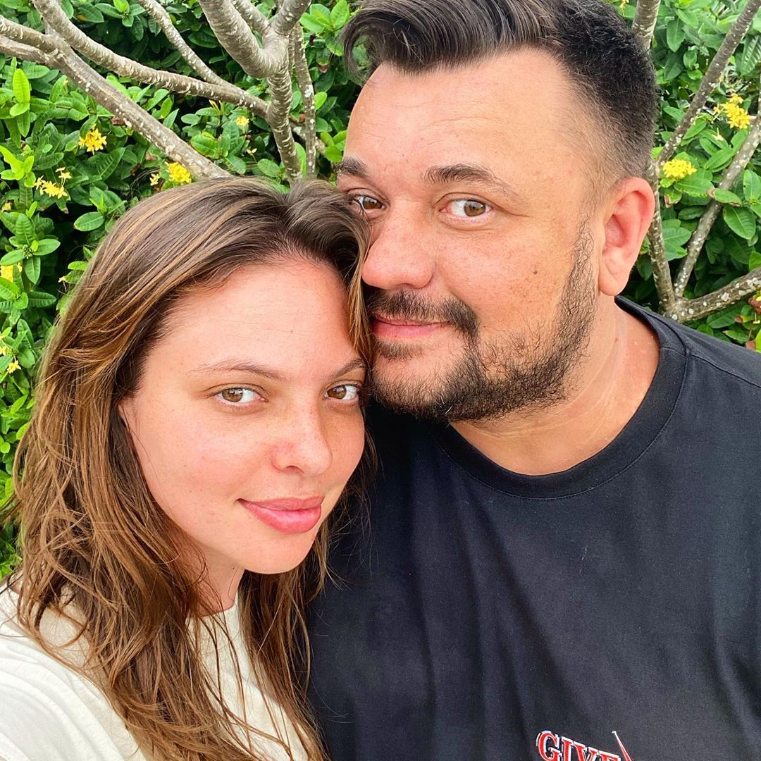 Сергей Жуков с женой