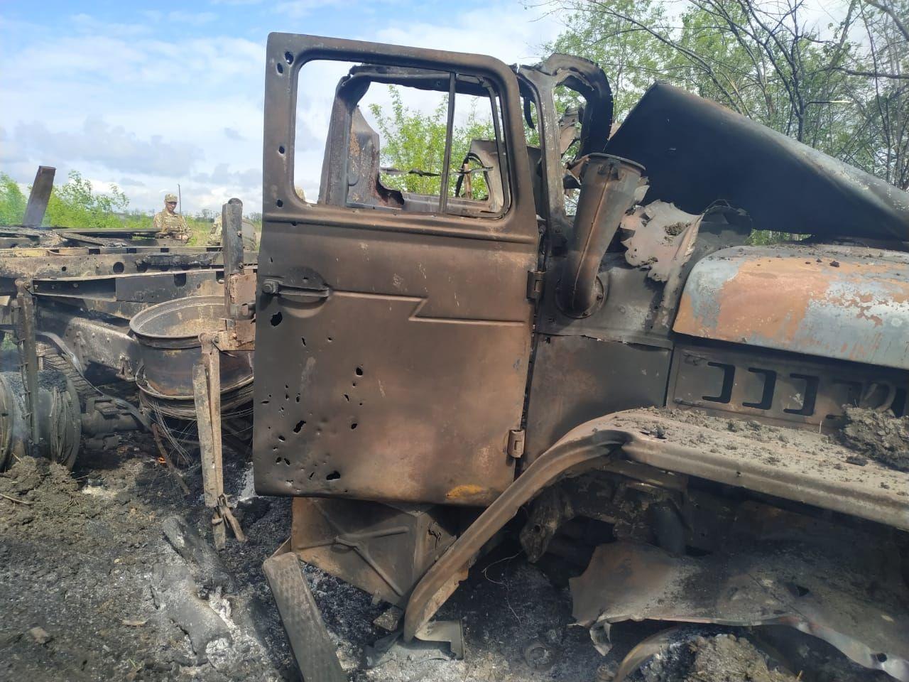 На Донбассе взорвали грузовик ВСУ