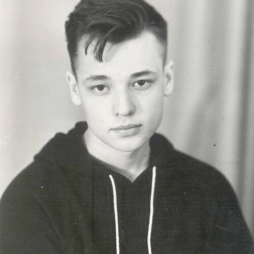 Сергей Жуков в детстве