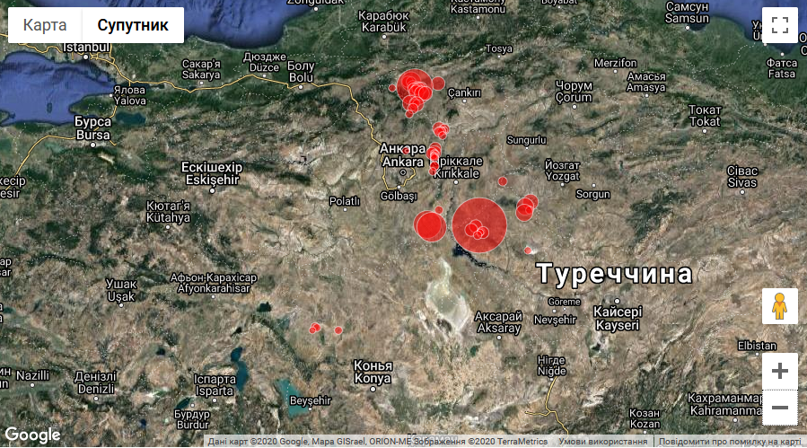 Турцию всколыхнуло землетрясение: все детали, карты