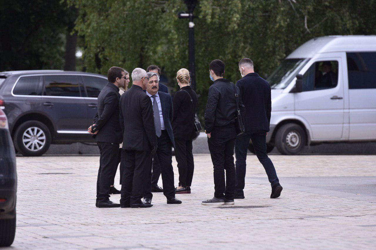 В Киеве простились с политиком Анатолием Матвиенко. Фото церемонии