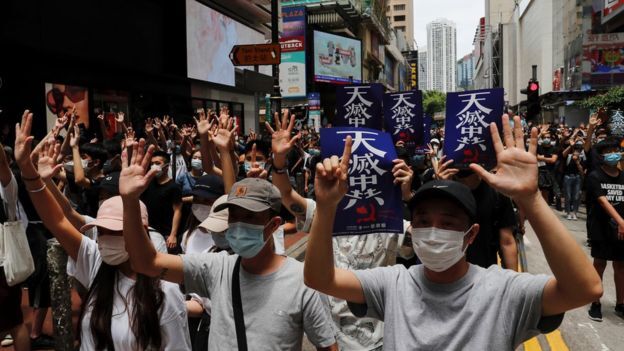 Протести в Гонконзі