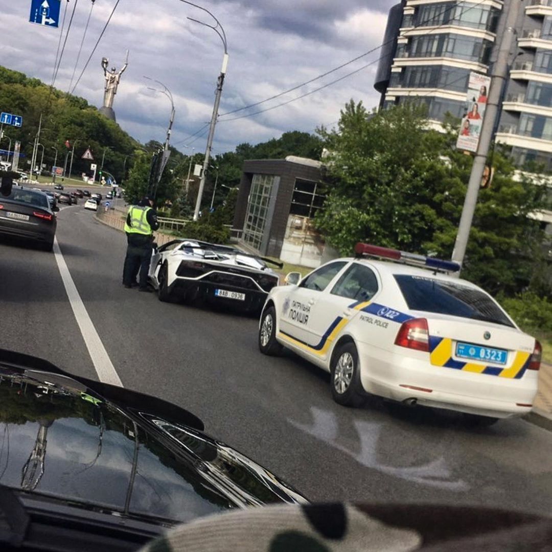 Полицейские остановили Lamborghini за 650 000 евро