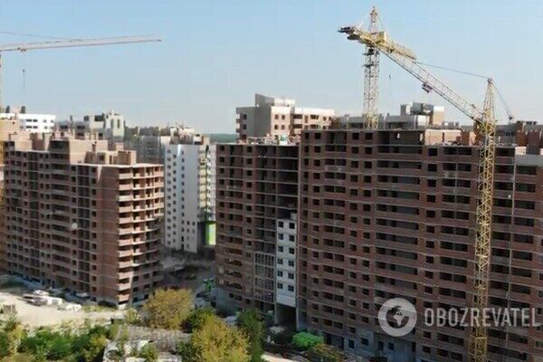 Недобудований ЖК "Чарівне місто" в Києві