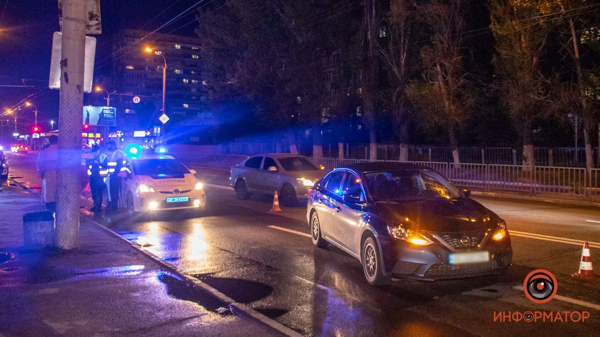 Автомобіль рухався в сторону Слобожанського проспекту