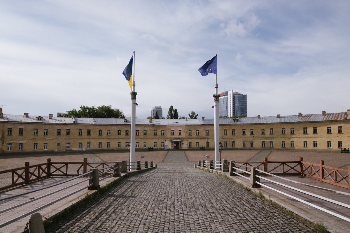 Косой капонир в Киеве