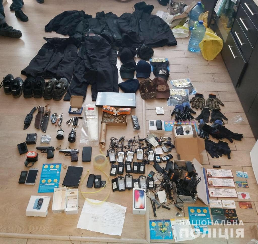 На Київщині банду запідозрили у масштабних нападах на підприємства