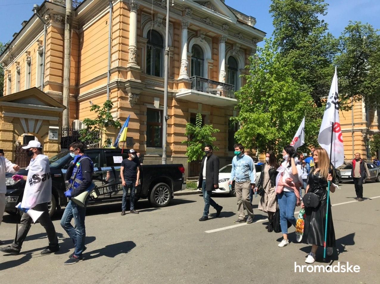 Підприємці знову вийшли на мітинг у центрі Києва
