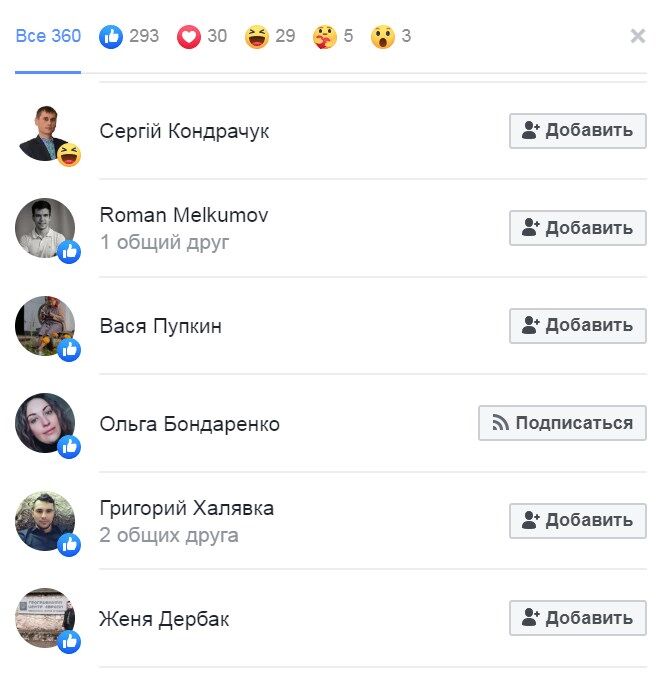 Тимошенко підтримав користувач із ніком Вася Пупкін