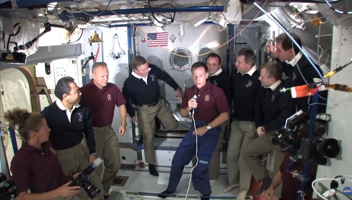 Полет американских астронавтов в 2011 на шаттле Atlantis
