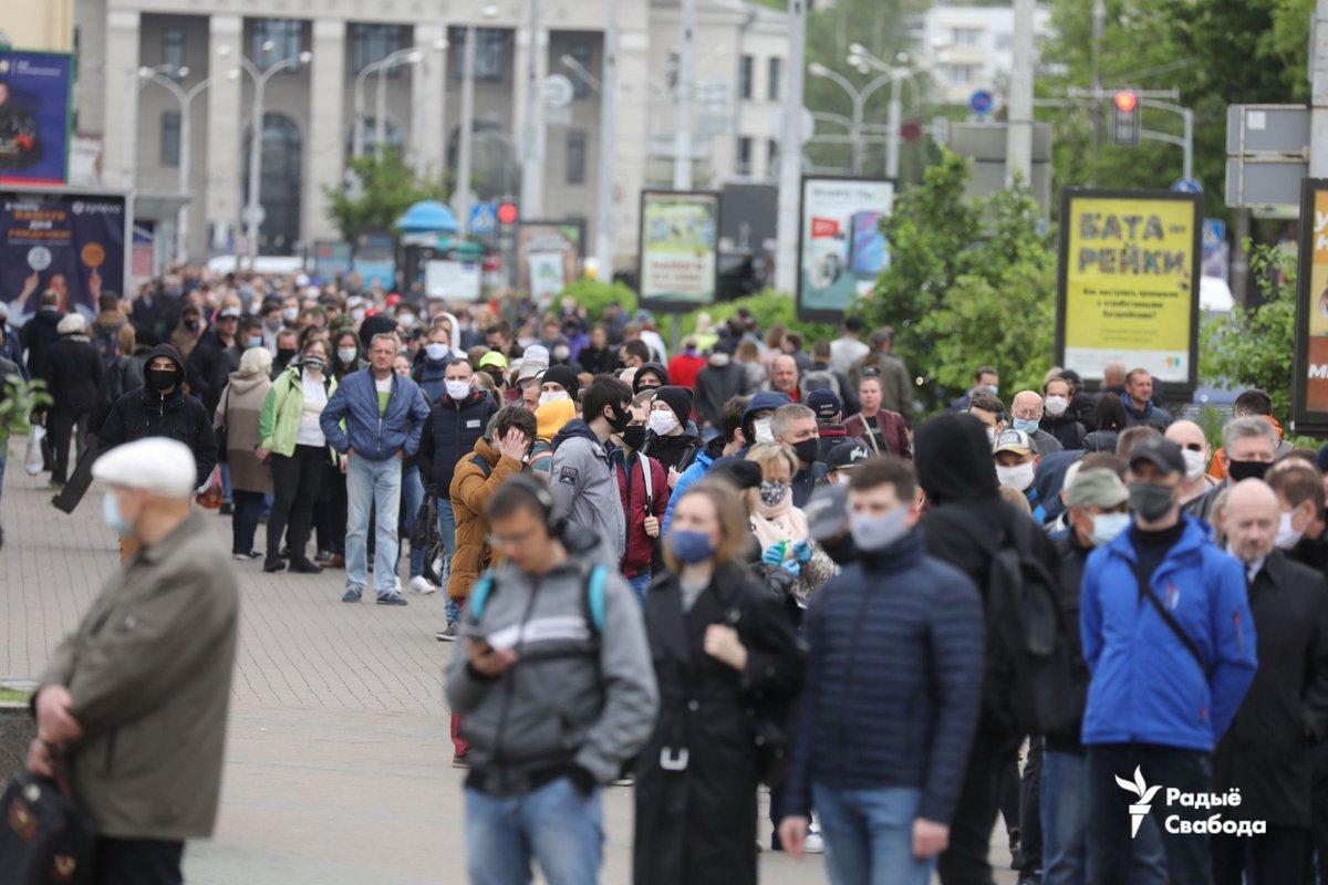 По всій Білорусі спалахнули протести через затримання блогера. Фото і відео