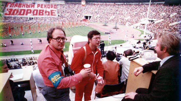 Coca-Cola была официальным напитком Олимпийских игр в Москве