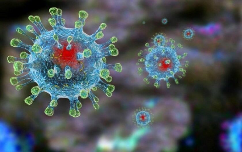 Молекулы коронавируса