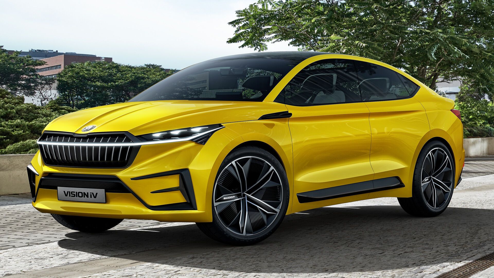 Концептуальный электромобиль Skoda Vision iV