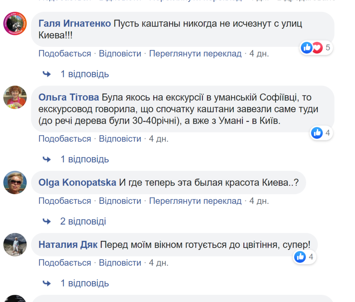 Коментарі у мережі