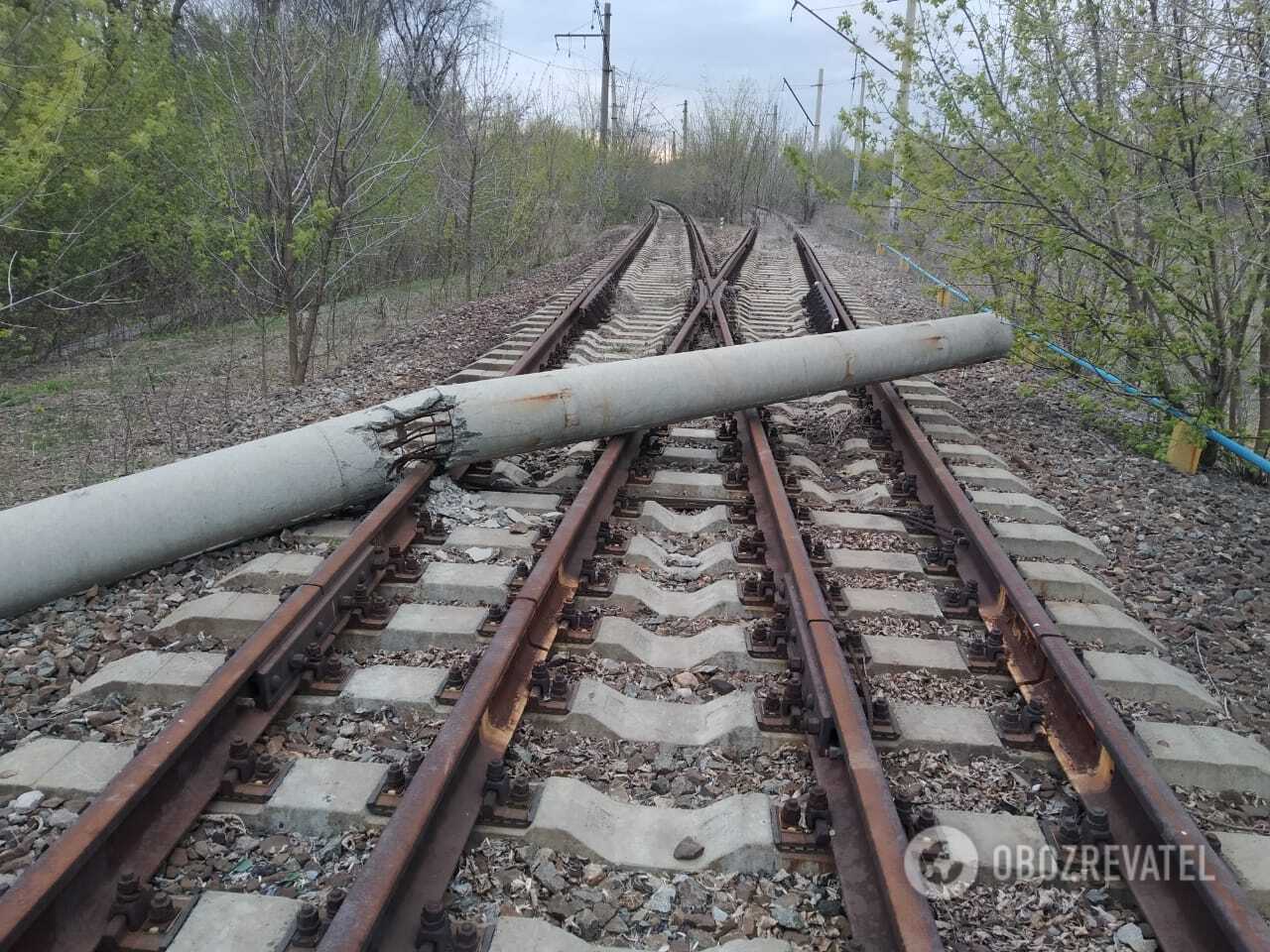 Железная дорога в Донецке, 2020 год