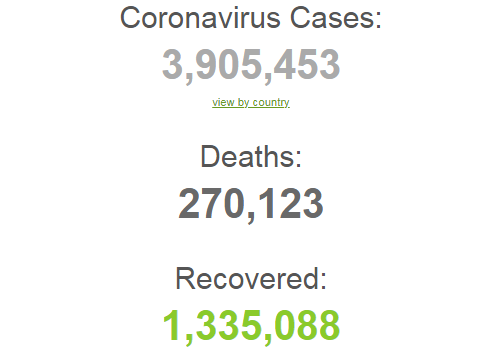 Коронавірус ударив по нових країнах, потужно атакувавши світ: статистика щодо COVID-19 на 7 травня. Постійно оновлюється