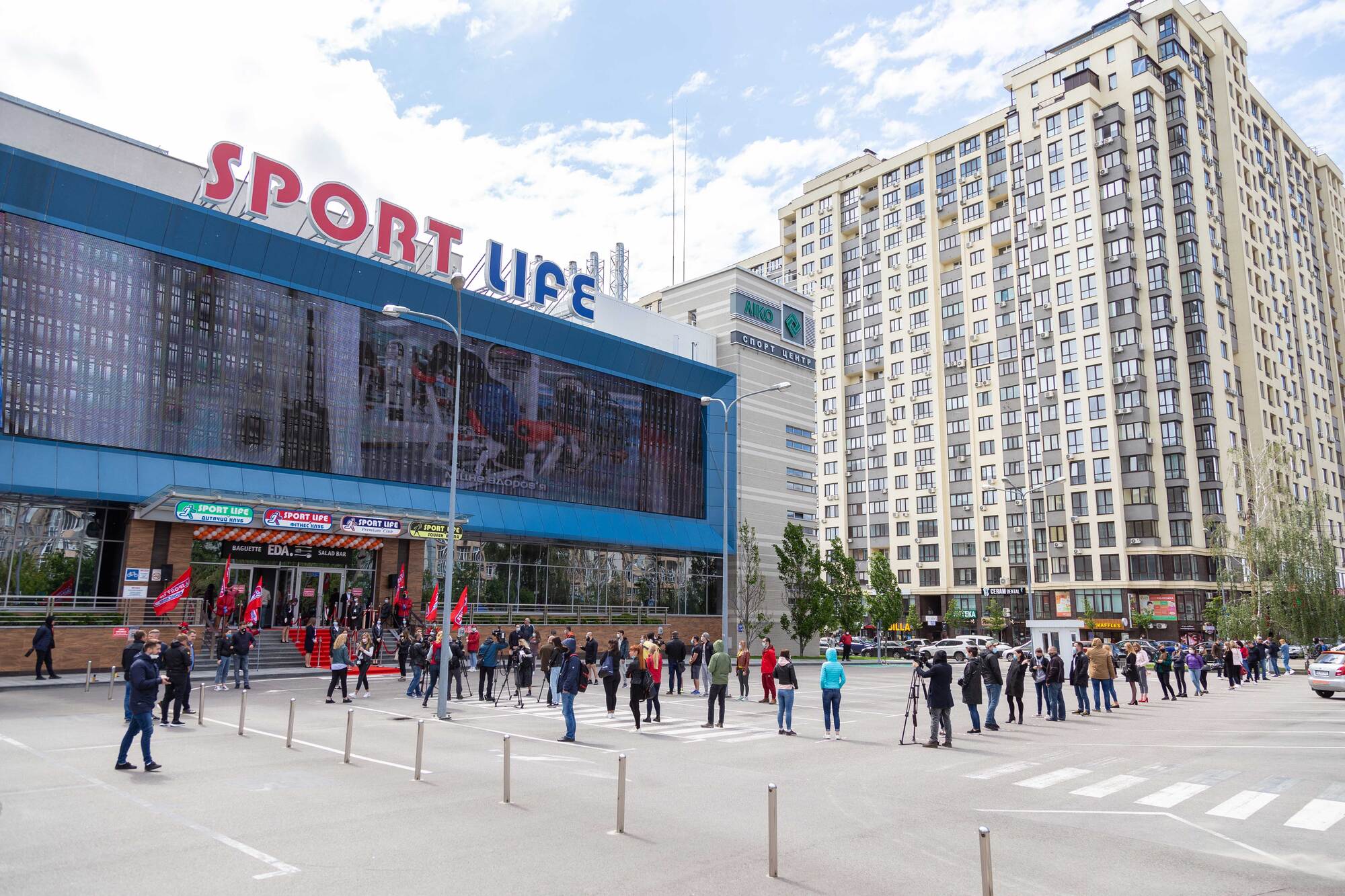 Украинцы массово пошли в Sport Life!