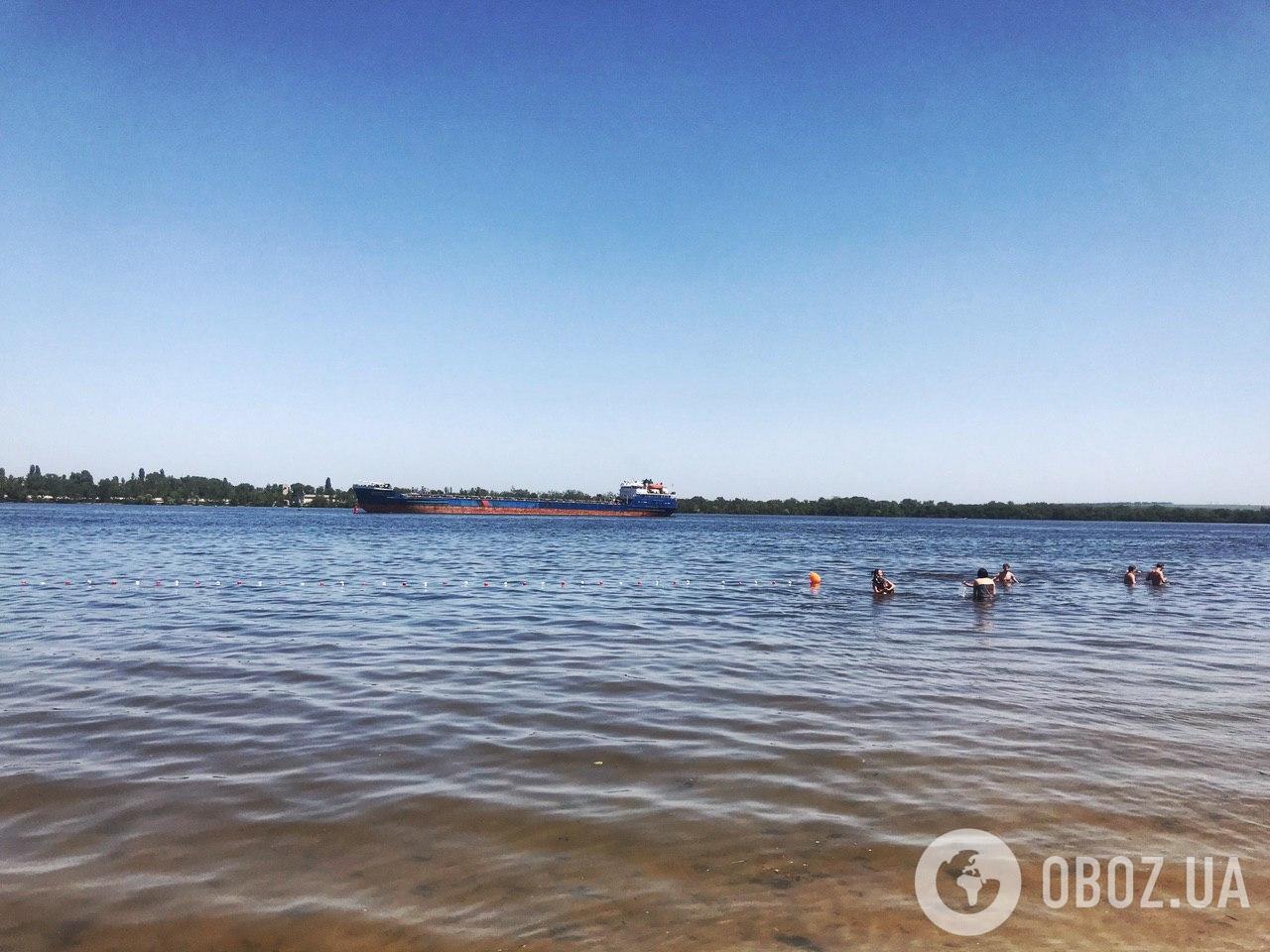 За результатами досліджень, в річці Дніпро купатися можна