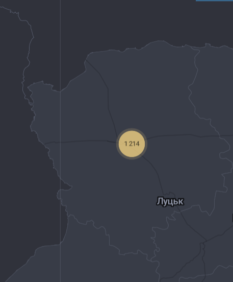 Данные по заболеваемости COVID-19 в Волынской области