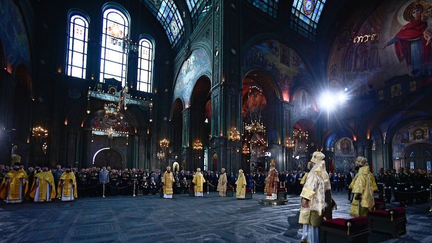 Патріарх Кирил освятив головний храм ВС РФ