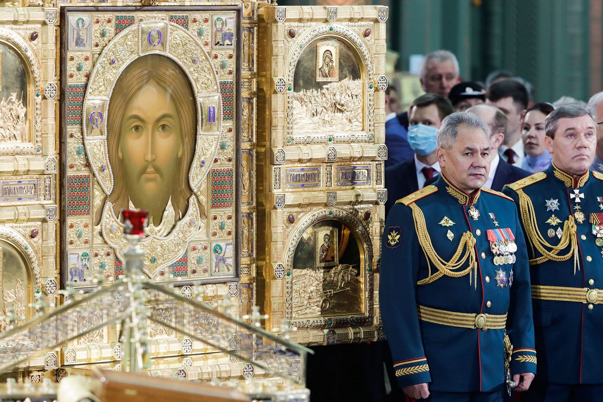 Патриарх Кирилл освятил главный храм ВС РФ