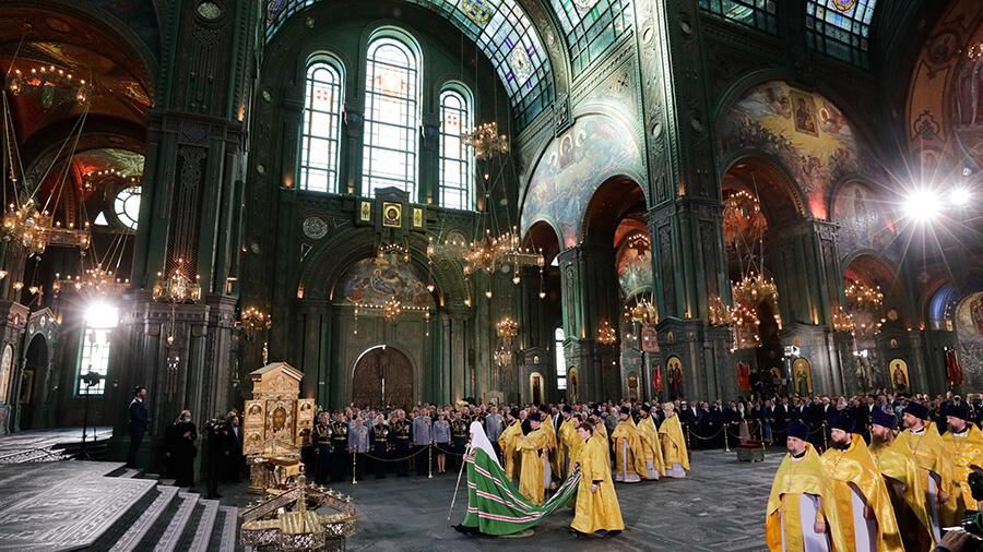 Патріарх Кирило освятив головний храм ВС РФ