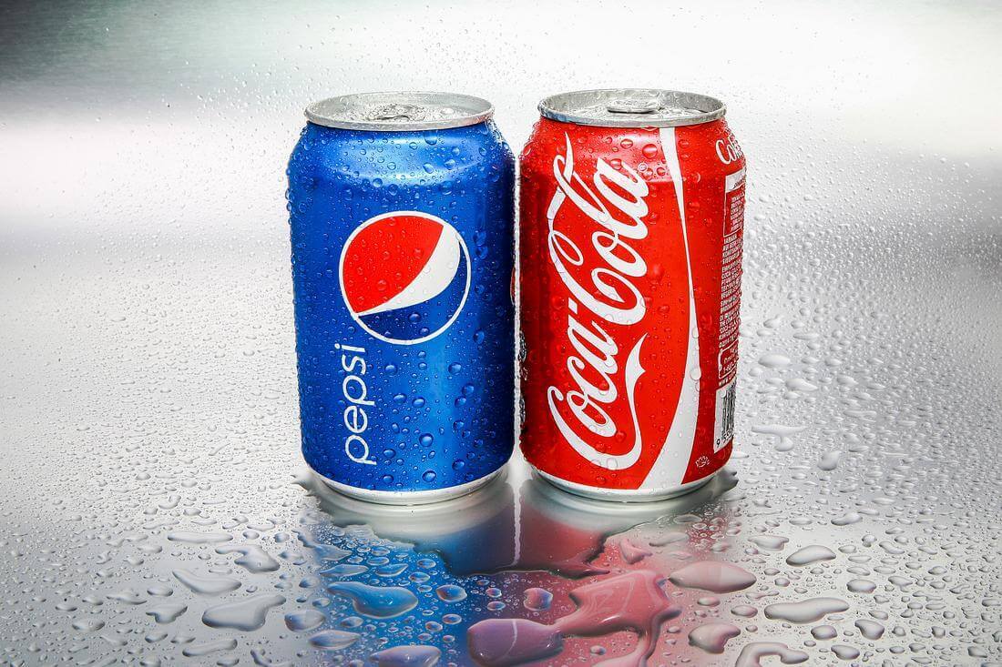 Coca Cola і Pepsi