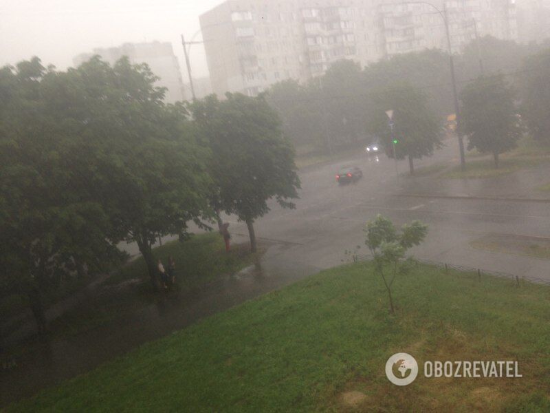 Непогода в Киеве