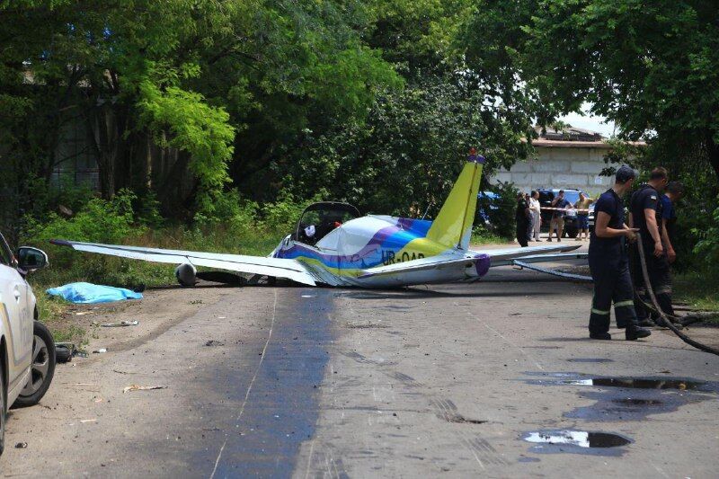 В Одесі розбився літак