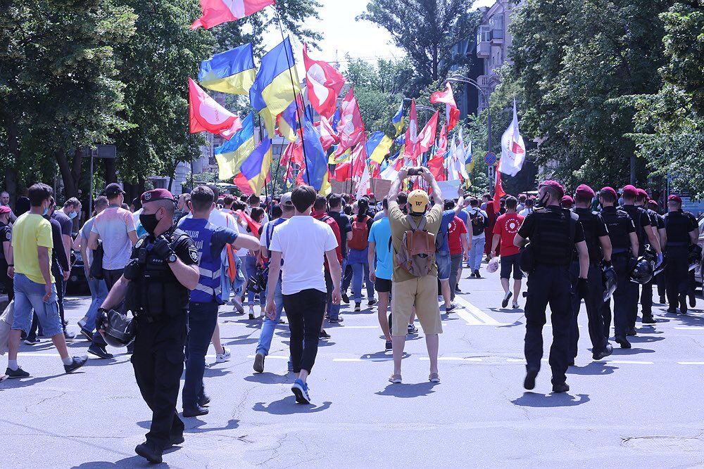 Акции протеста в Киеве