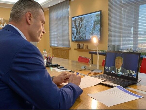 Виталий Кличко принял участие в видеоконференции стран-членов Восточного партнерства