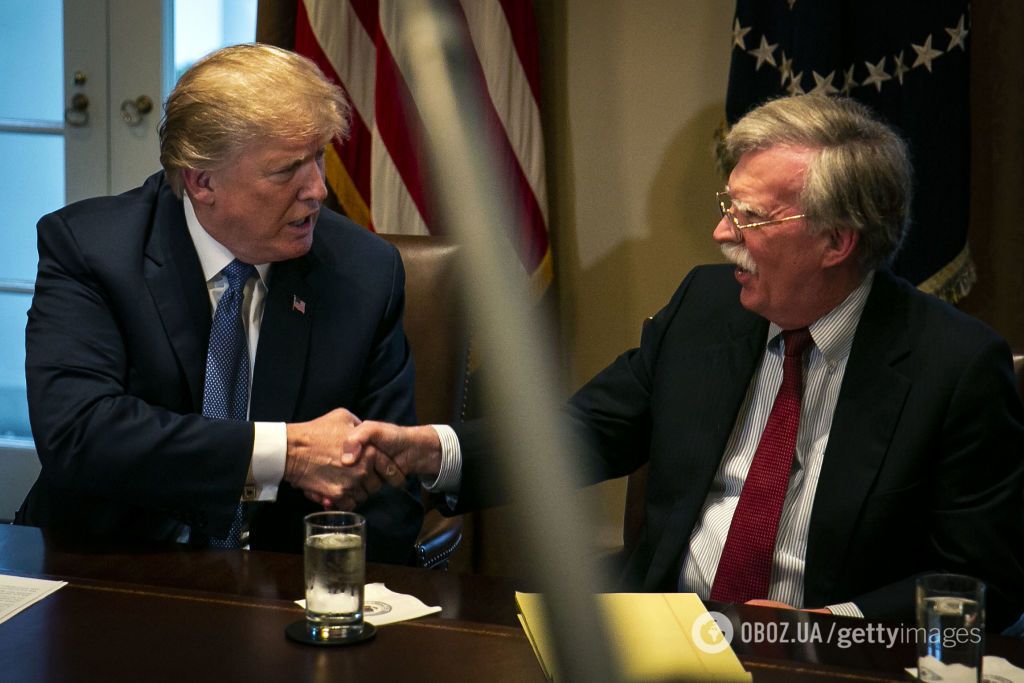 Трамп і Болтон