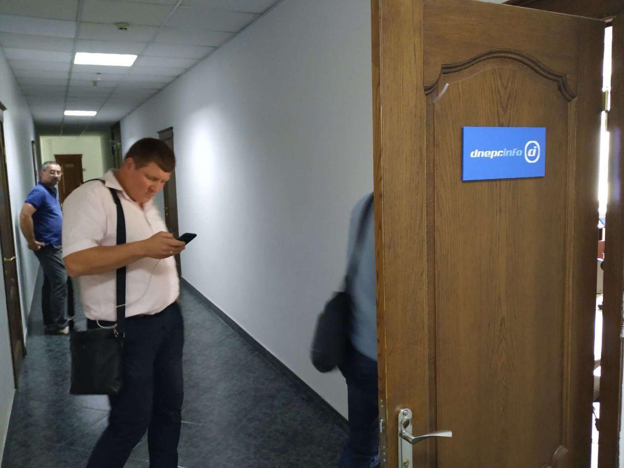 У Дніпрі силовики провели обшуки в редакції ЗМІ / Фото nashemisto.dp.ua