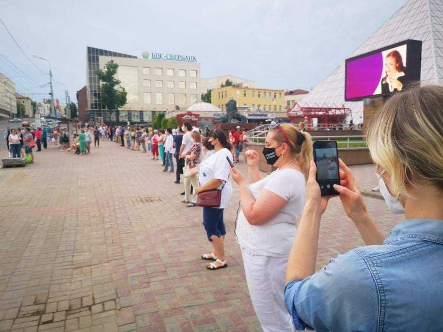 Пикеты в Беларуси.