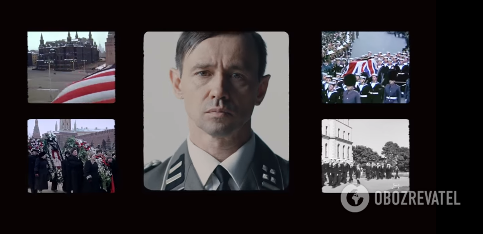 "Рыдающая страна тонет в соплях!" 48-летний Дельфин выпустил мощное видео с Гитлером и похоронами Сталина