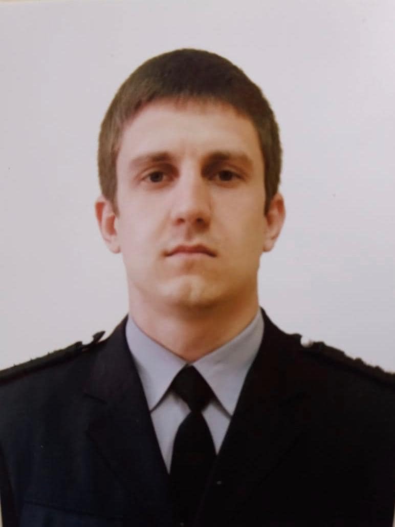 Загиблий поліцейський Дарвін Потуданський (Facebook Національної поліції України)