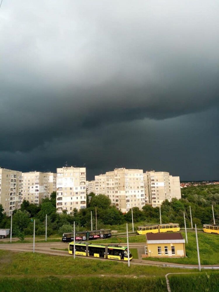 Львів підтопило після сильної зливи