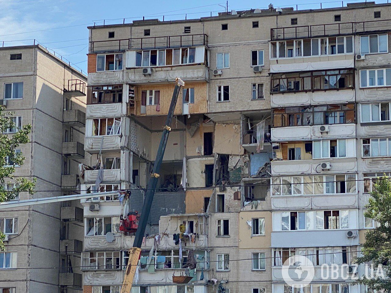 В Киеве произошел взрыв в доме