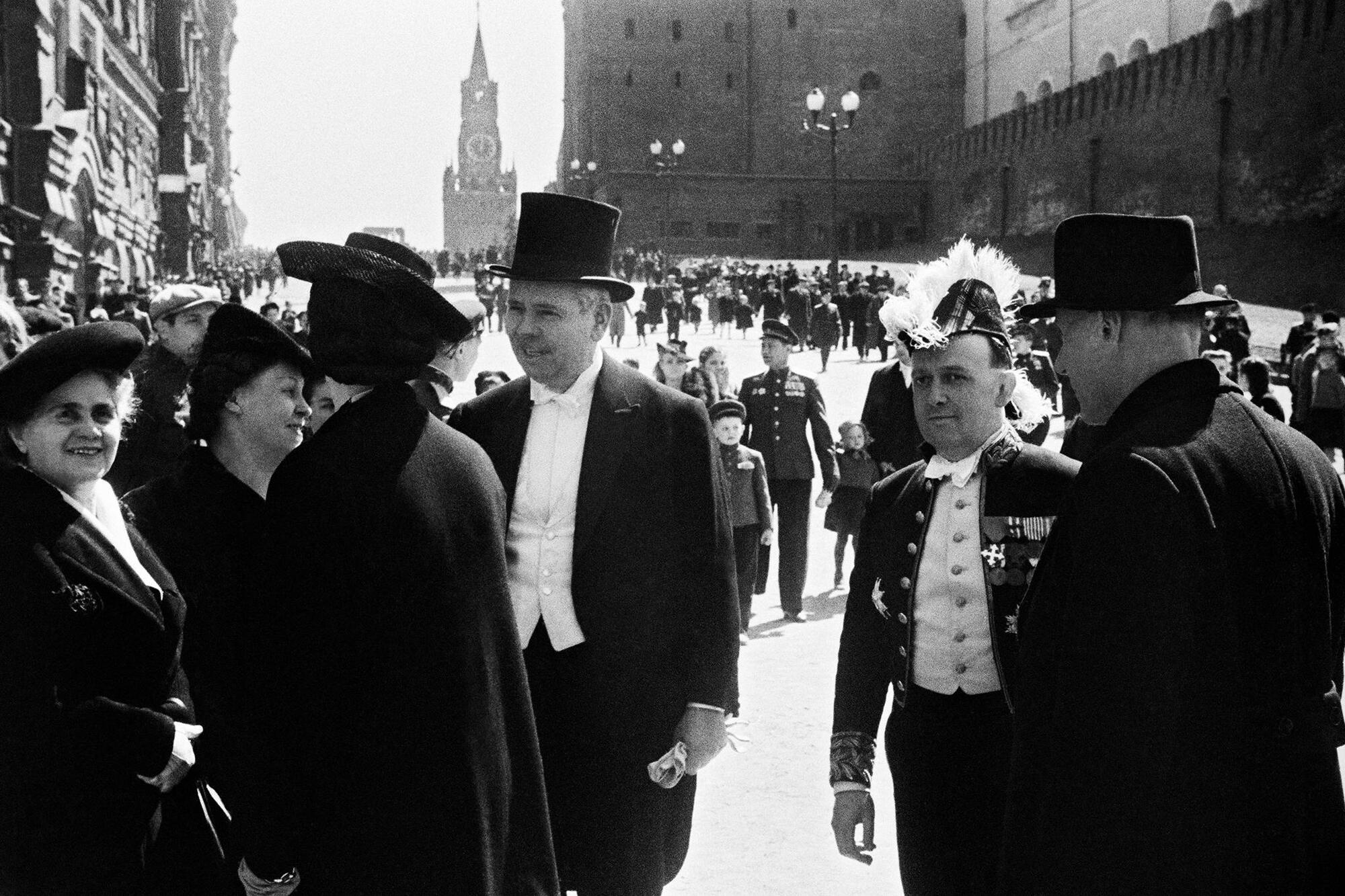 На парад были приглашены представители дипломатического корпуса зарубежные гости