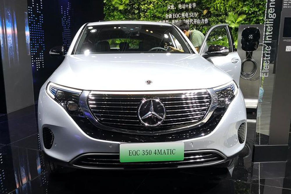 Mercedes-Benz EQC 350 4Matic. Фото
