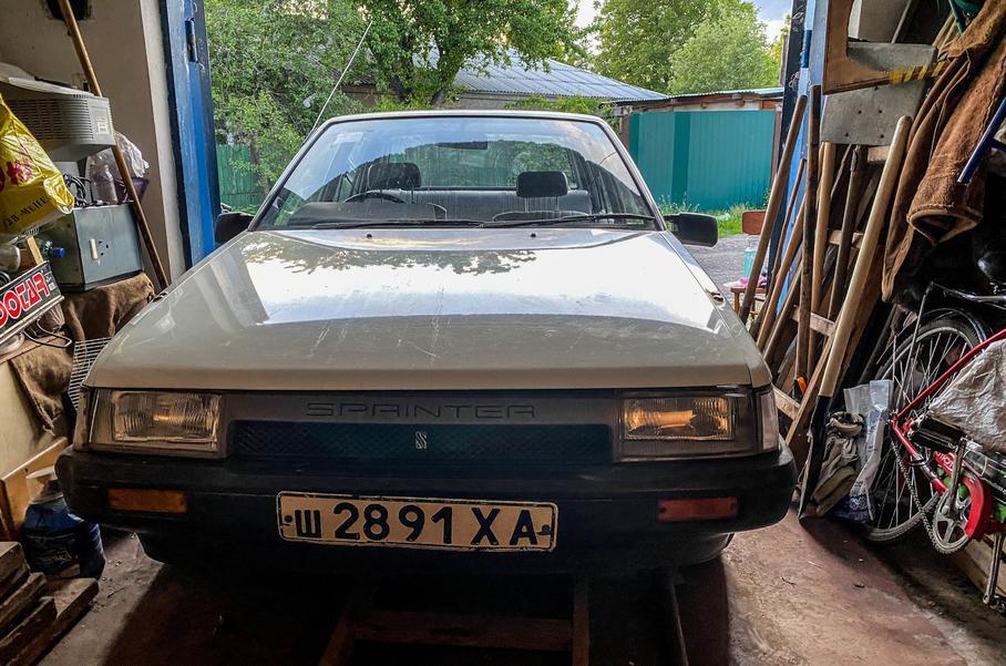 Старую Toyota Corolla времен СССР нашли в Харькове.