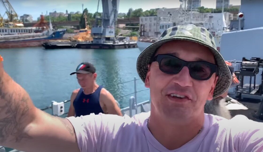 Одеський блогер проник на кораблі ВМС України