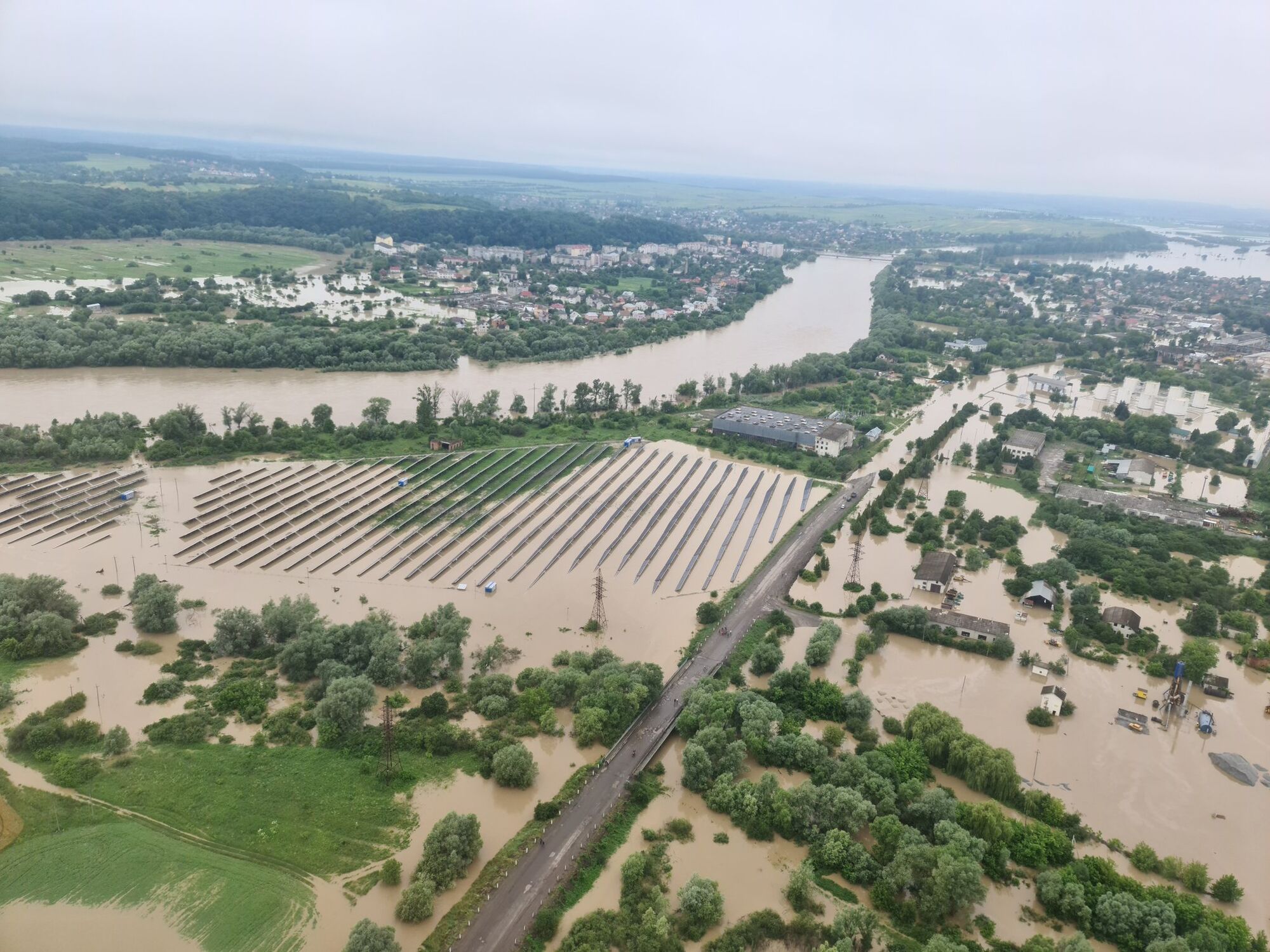 Наводнение на западе Украины