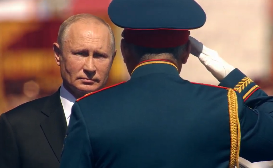 Путин на параді